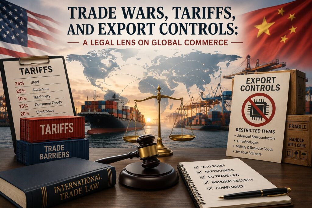 Trade Wars, Tariffs, and Export Controls