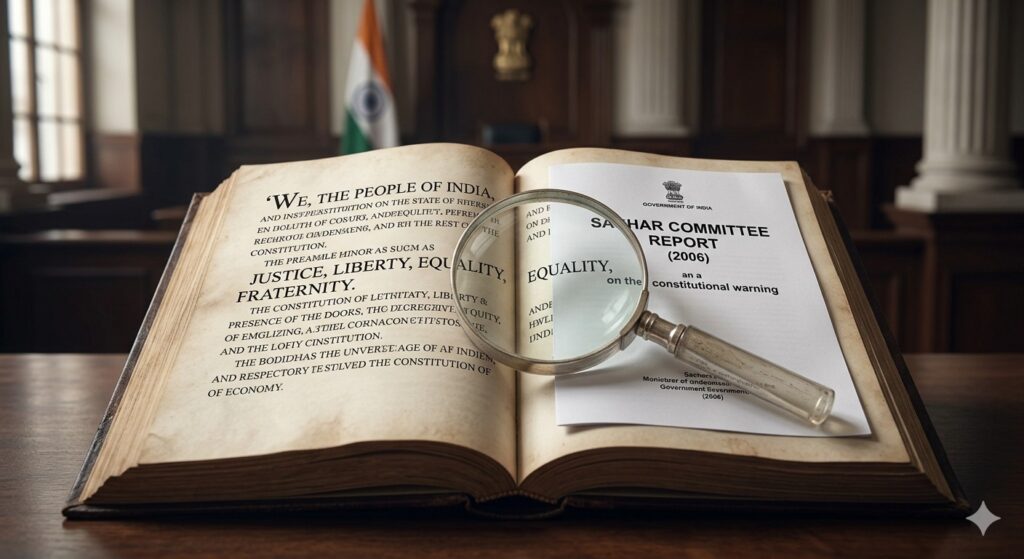 Sachar Committee Report and the Constitutional Promise of Equality in India