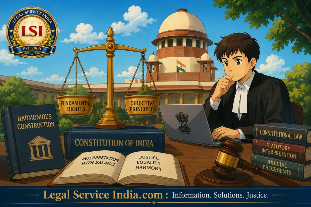 Doctrine of Harmonious Construction