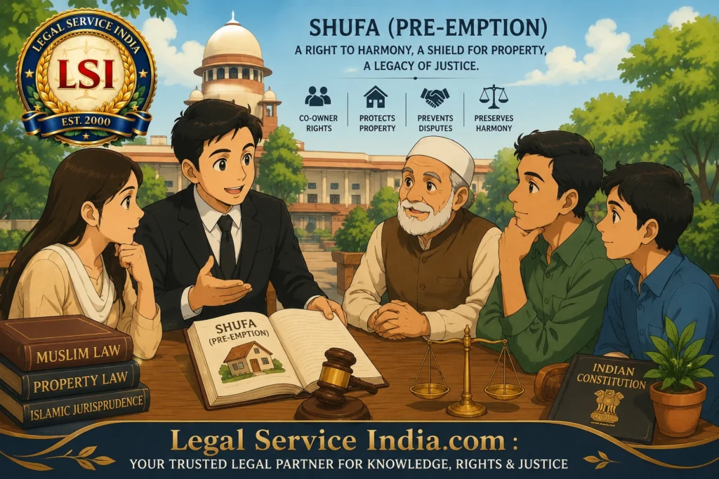 Pre-Emption (Shufa) in Islamic Jurisprudence: A Timeless Doctrine in Indian Property Law
