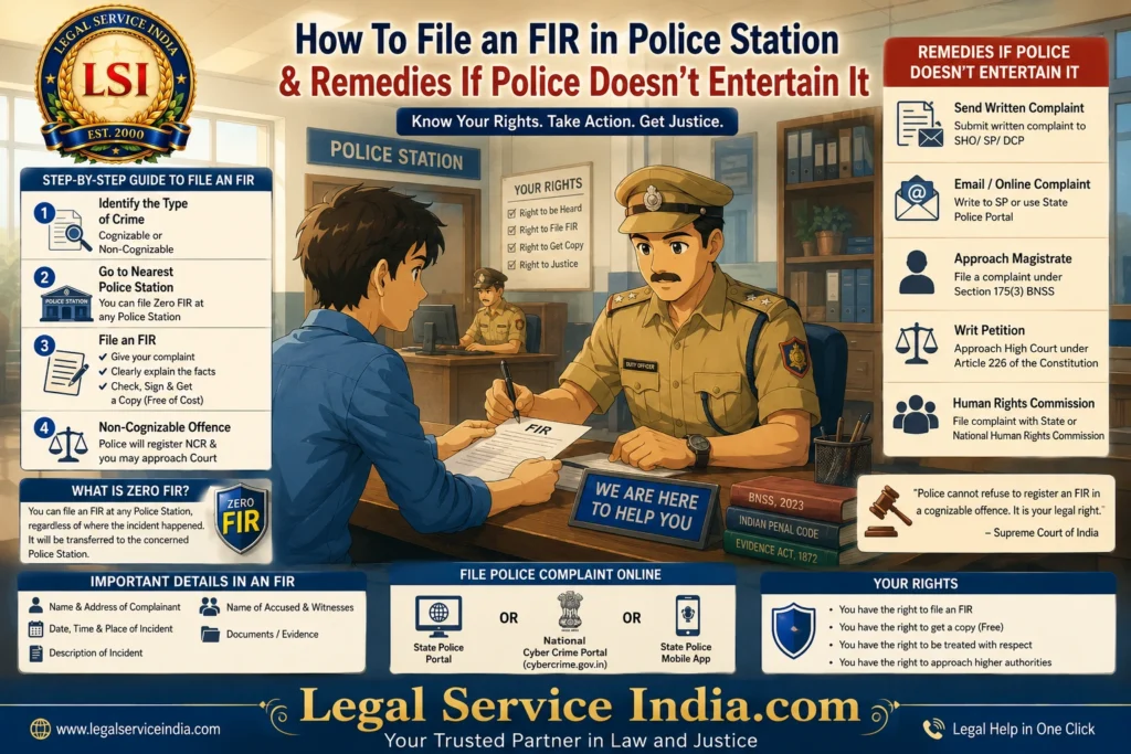 How to File FIR in Police