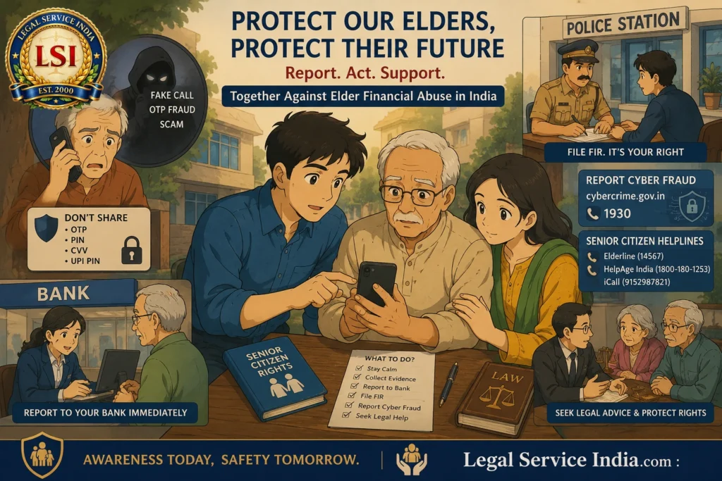 Elder financial abuse in India