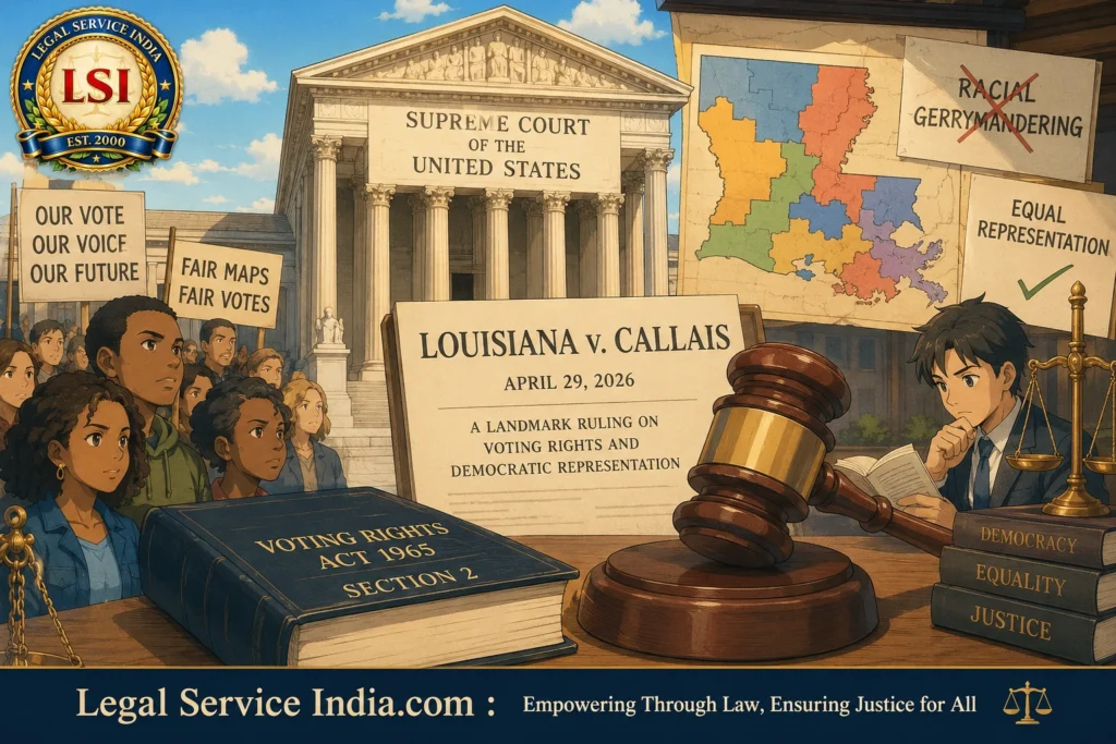 Louisiana v. Callais Explained: U.S. Supreme Court Voting Rights Ruling and Its Impact on Democracy Louisiana v. Callais
