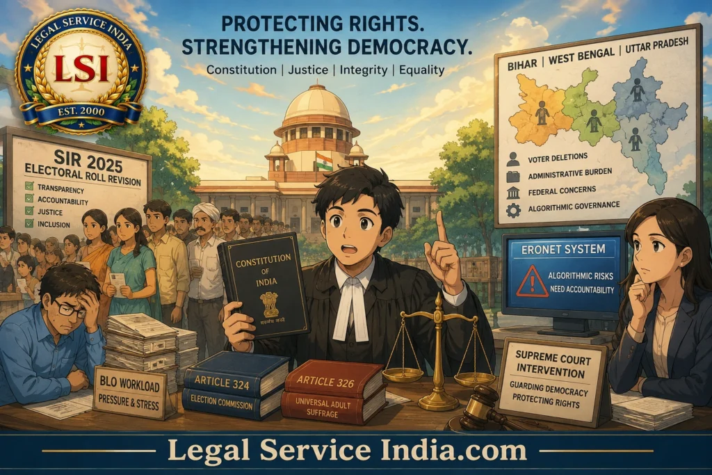 India’s Electoral Roll Revision Triggered a Constitutional, Federal & Democratic Crisis