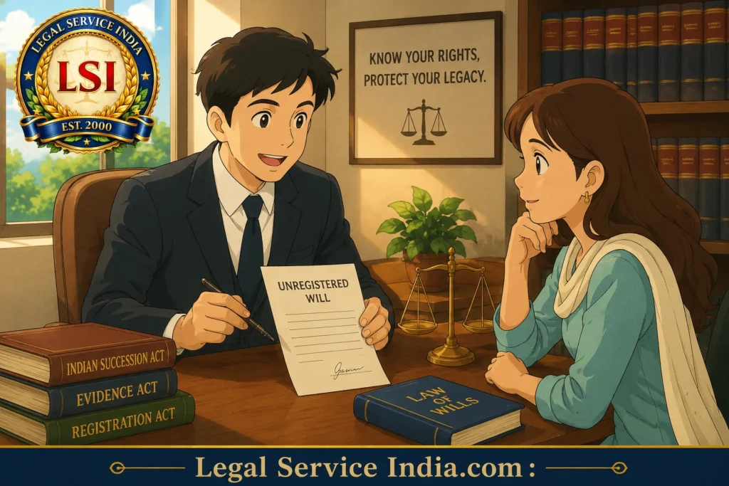 Unregistered Wills in India: Supreme Court Rules, Legal Validity & Proof Explained Unregistered Wills in India