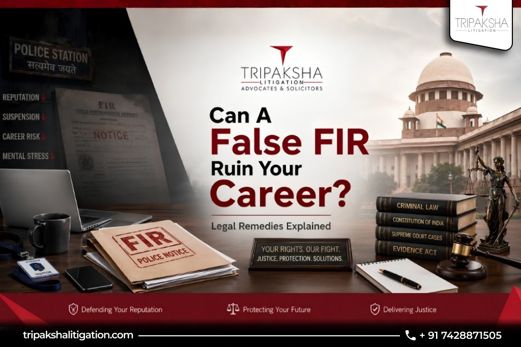 False FIR in India: Career Impact, Legal Remedies, Anticipatory Bail & FIR Quashing Guide (2026) False FIR in India