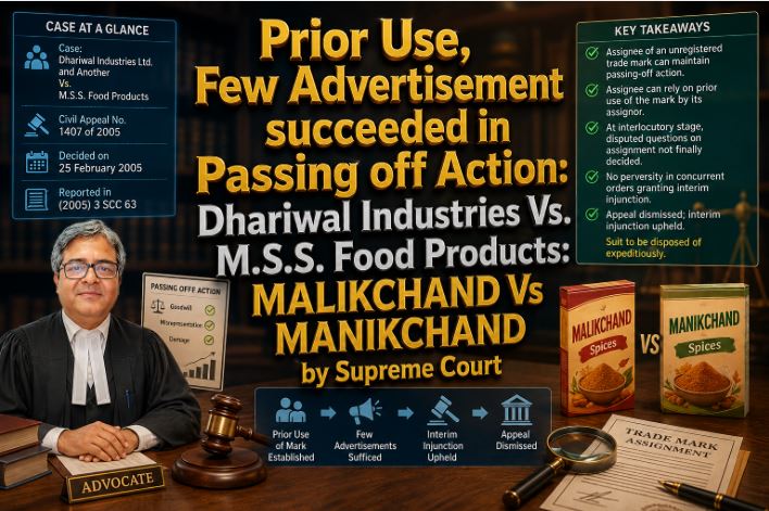 Dhariwal Industries vs M.S.S. Food Products