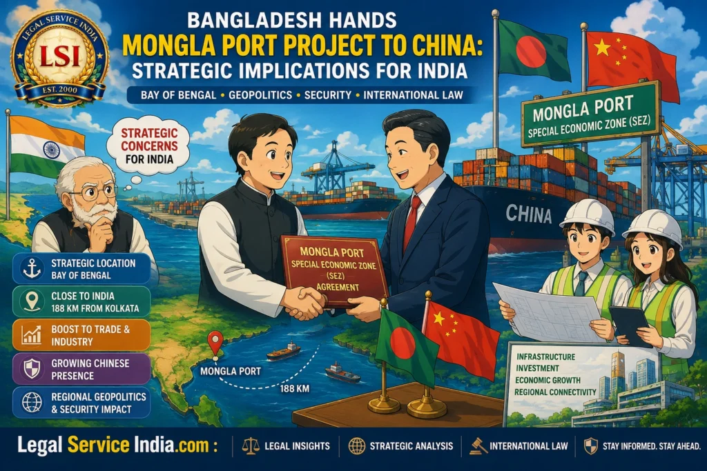 Bangladesh Mongla Port China India