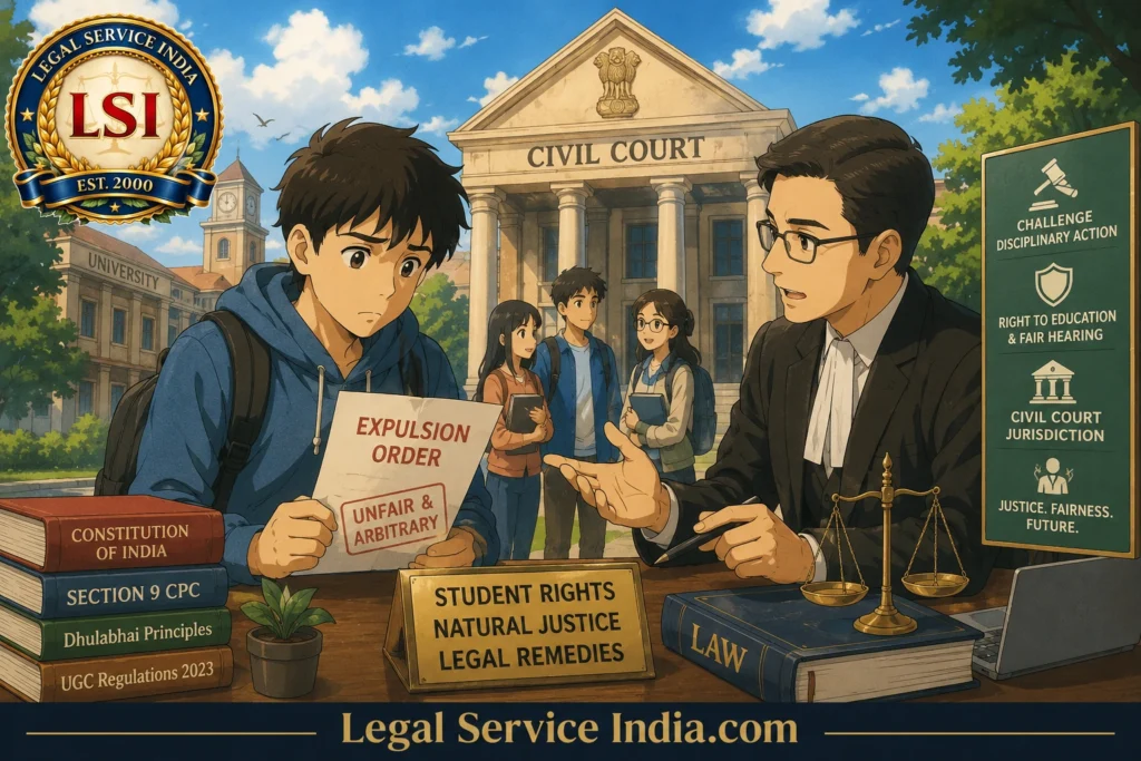 Jurisdiction of Civil Courts in Educational Disciplinary Matters