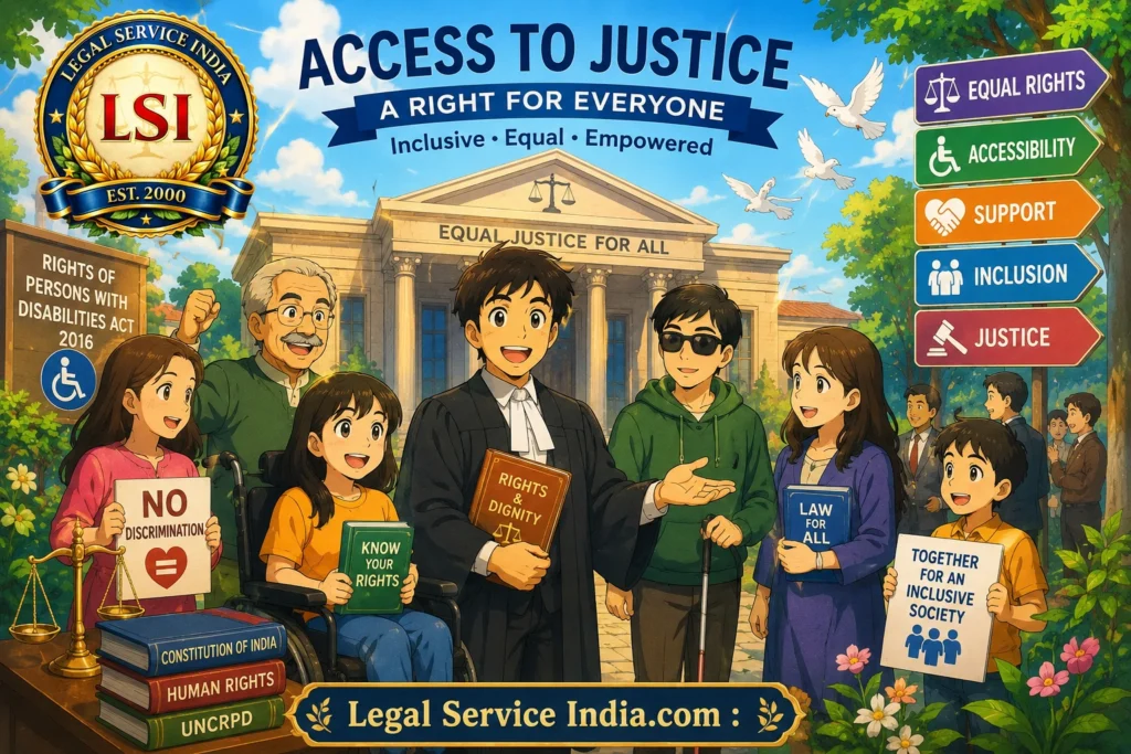 Disability Rights and Access to Justice in India: Legal Framework, Challenges and Inclusive Solutions Disability Rights and Access to Justice in India: Building an Inclusive Legal System