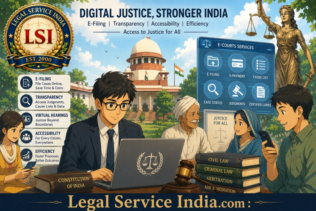 E-Filing and Court Digitization in India: How Digital Justice is Transforming Access to Justice Court Digitization India