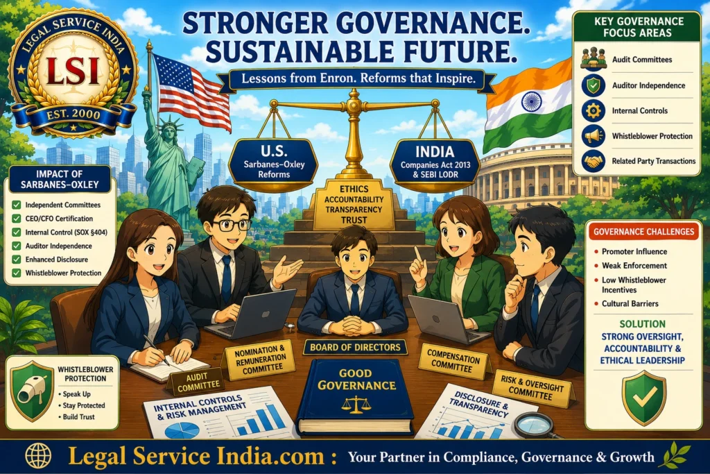 Enron To India: A Comparative Analysis Of Board Committees And Post Enron Reforms Enron To India