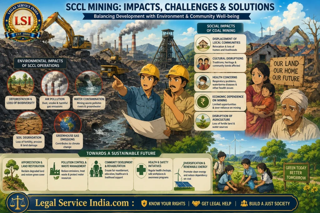 Environmental and Social Impact of Singareni Collieries Company Mines in Telangana SCCL Mining Environmental and Social Impact