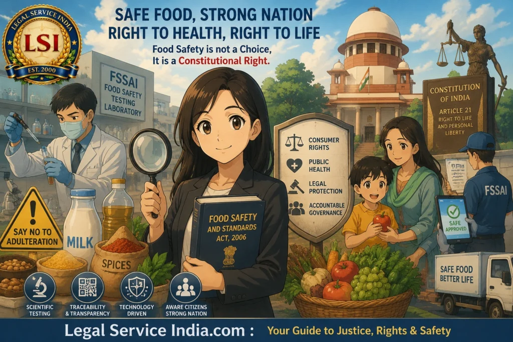 Food Adulteration in India: Legal Challenges, FSSAI Failures, Constitutional Rights and Technology-Driven Reforms Food Safety in India