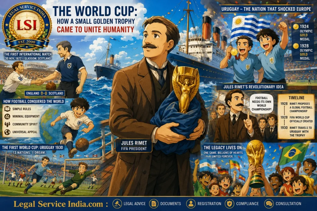 The History of the FIFA World Cup: From Jules Rimet’s Dream to Football’s Greatest Global Spectacle History of the FIFA World Cup