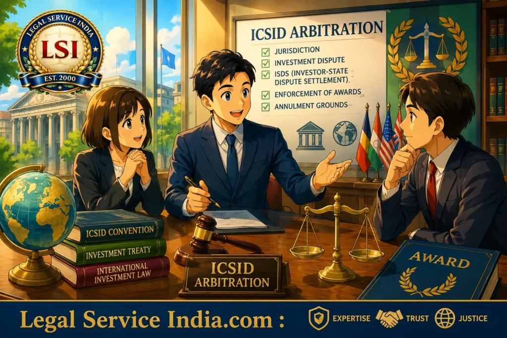 ICSID Arbitration Explained: Jurisdiction, Investment Arbitration (ISDS), Enforcement & Key Features ICSID Arbitration