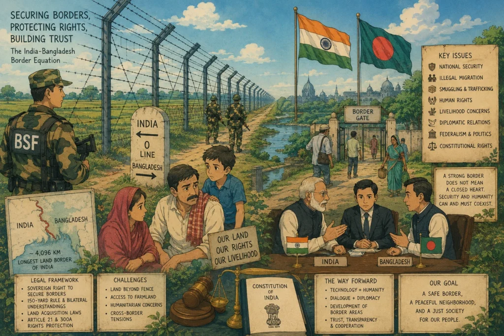 India Bangladesh Border Fencing