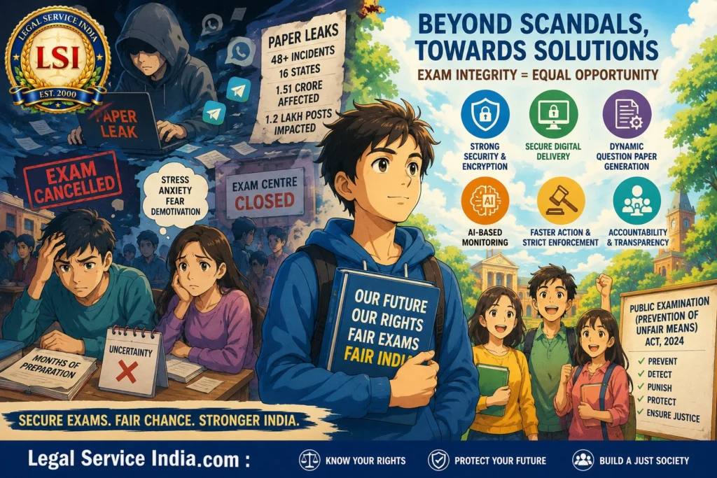 India’s Examination Crisis: Paper Leaks, Exam Cancellations, and the Urgent Need for Accountability India examination crisis