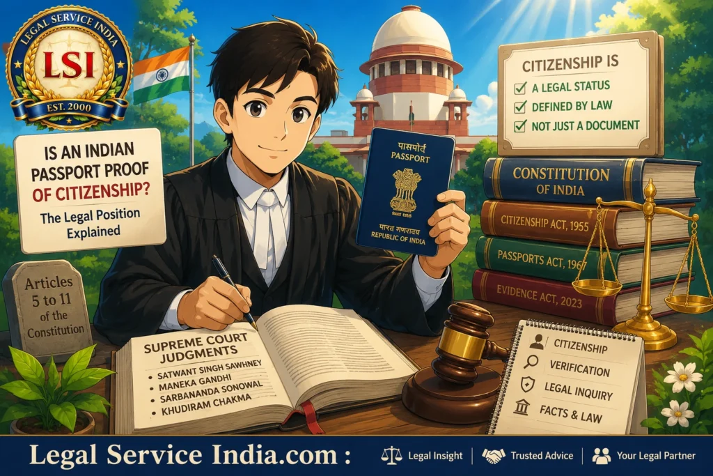 Indian Passport Proof of Citizenship