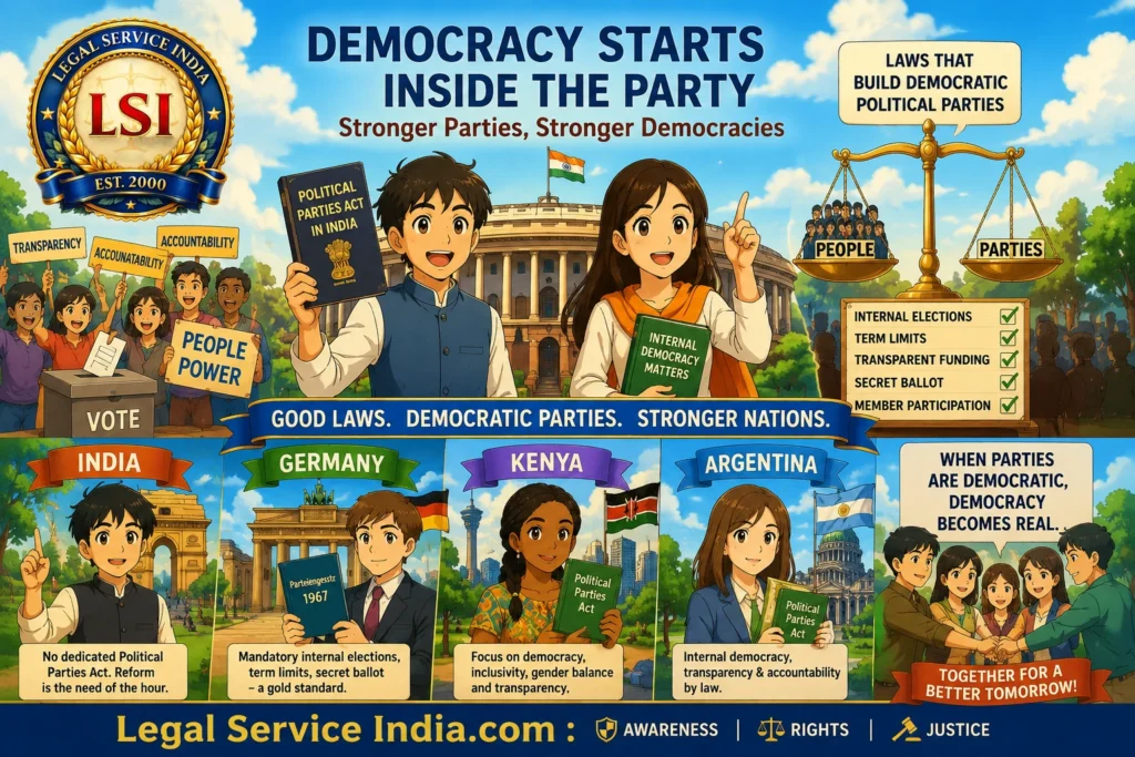 Political Party Democracy: What India Can Learn from Germany, Kenya & Argentina internal party democracy