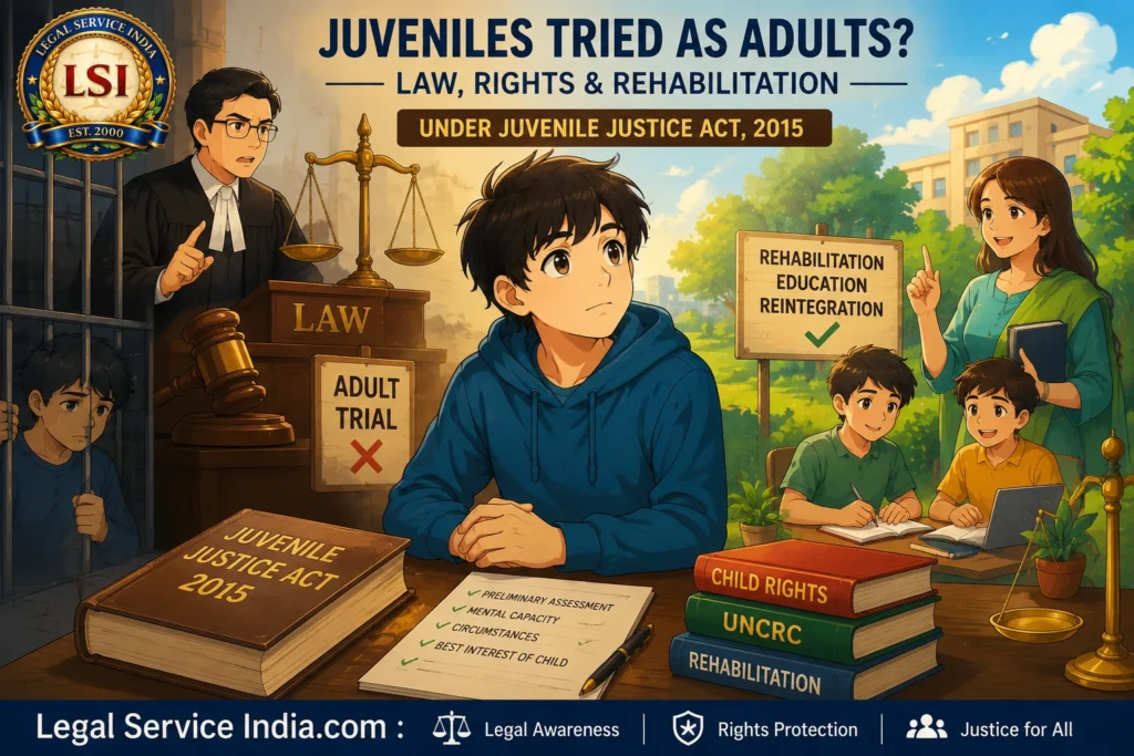 Juveniles Tried as Adults in India