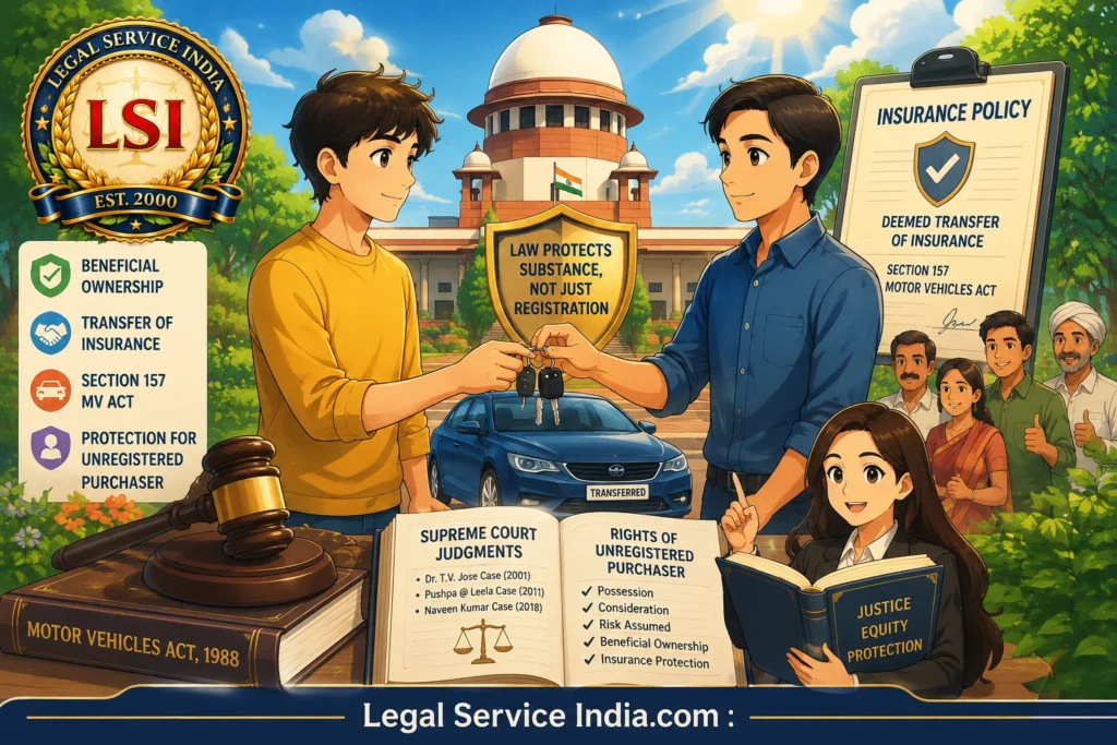 Unregistered Vehicle Purchaser Insurance Rights