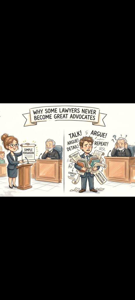Why Some Lawyers Never Become Great Advocates advocacy skills