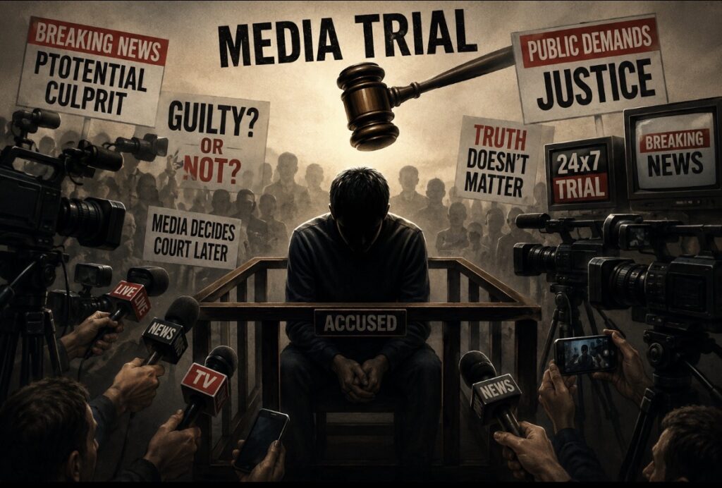 Trial by Media in India: Legal Position on Viral Memes, Social Media, and Fair Trial Rights Trial by Media in India