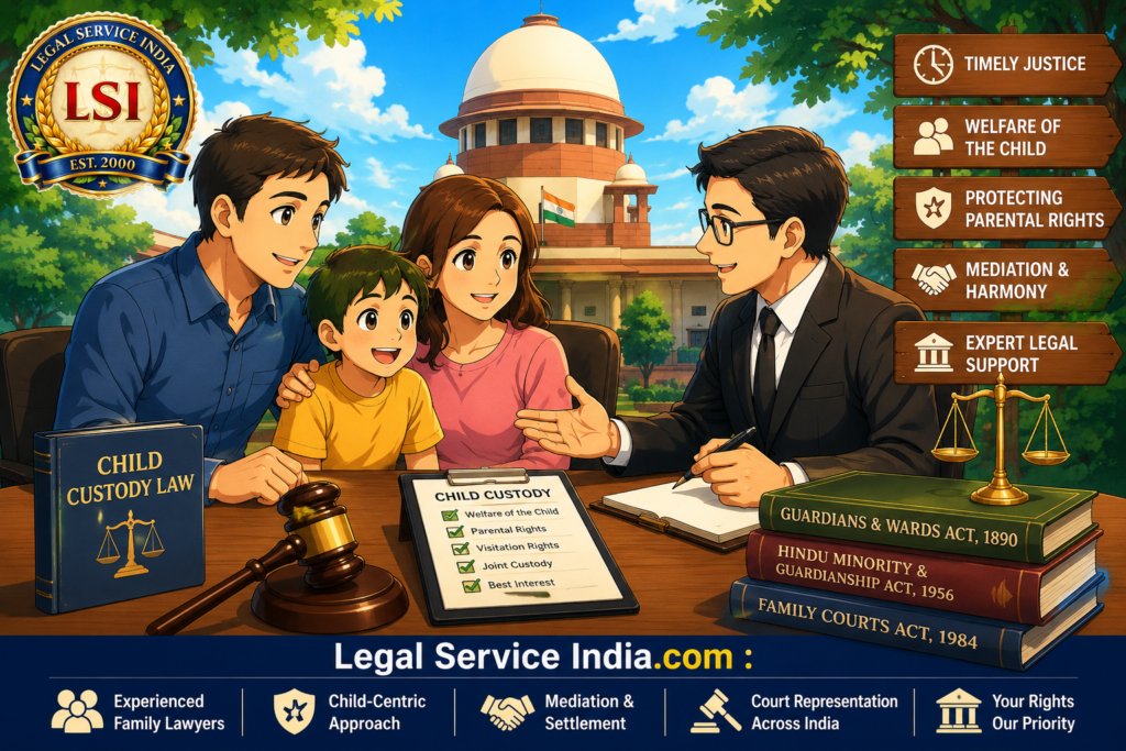 How Long Does a Child Custody Case Take in India? Timeline, Laws, Court Process & Supreme Court Judgments (2026 Guide) Child Custody Case Timeline in India