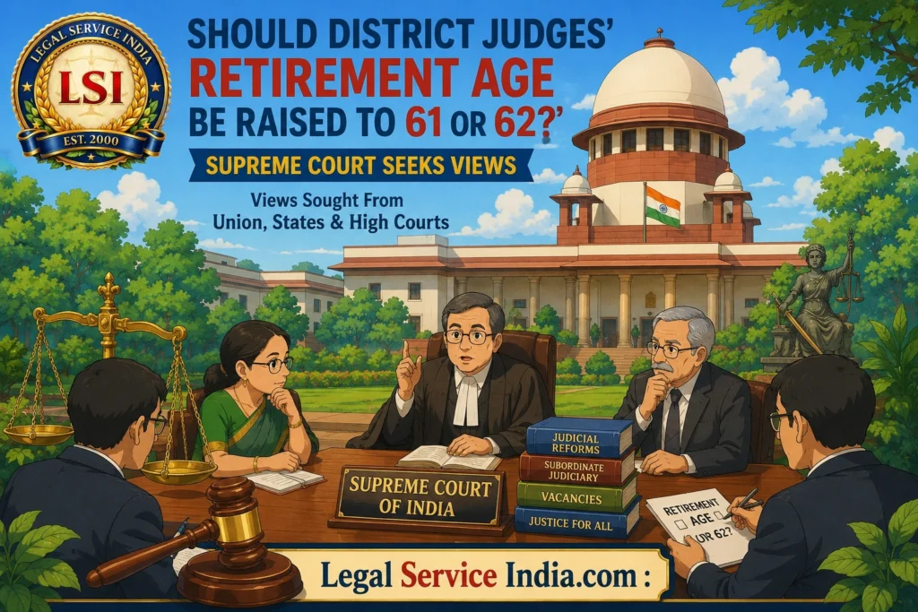 District Judges Retirement Age