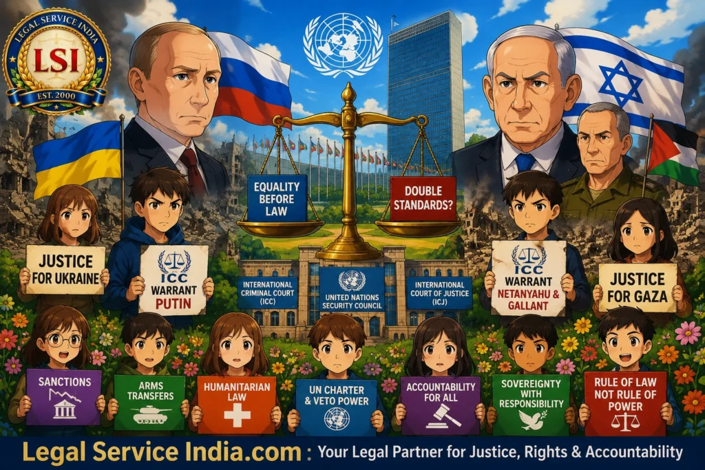 Selective Justice: The Double Standard in the Application of International Law to Gaza and Ukraine International Law Double Standards