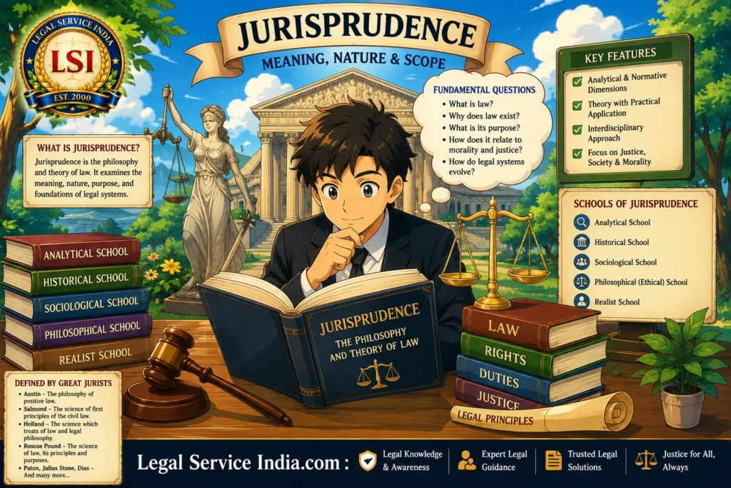 Meaning Nature and Scope of Jurisprudence