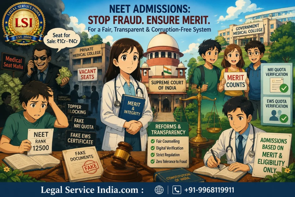 NEET Medical Seat Mafia Exposed: Supreme Court Reforms, NRI & EWS Quota Fraud Explained NEET Medical Seat Mafia