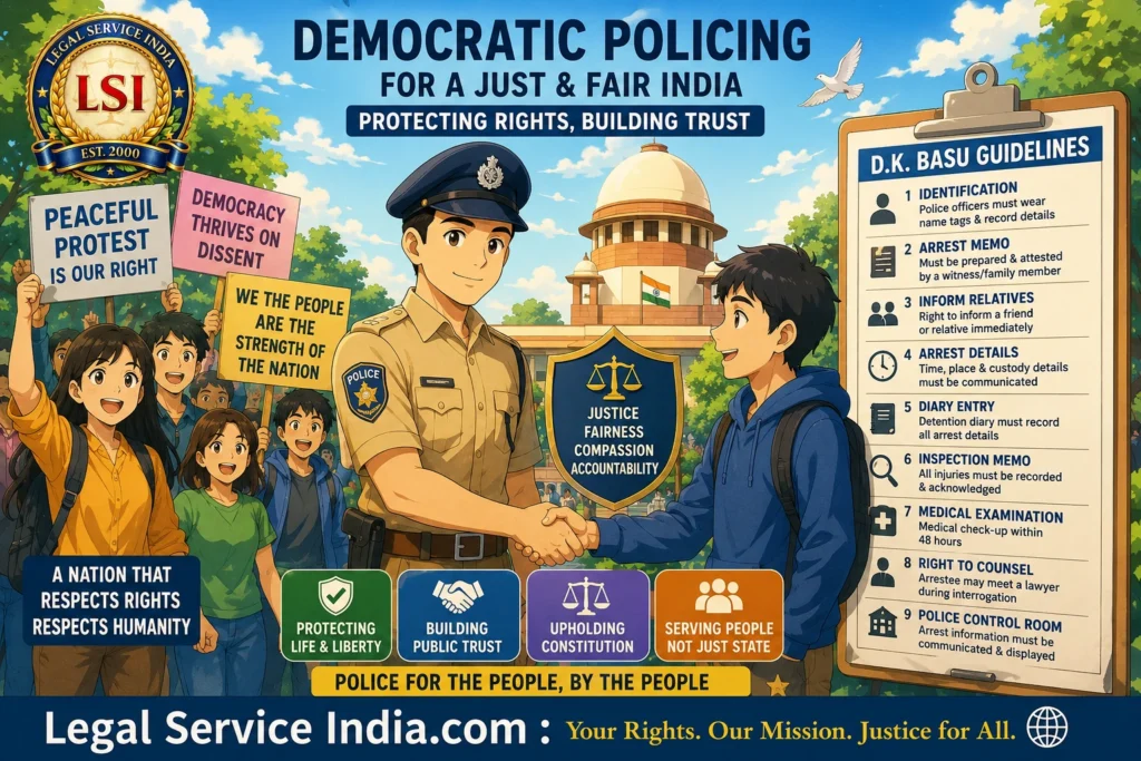 The Modern Age of Dystopia and the Role of Policing: Constitutional Rights, D.K. Basu Guidelines & Police Accountability in India Police Accountability in India