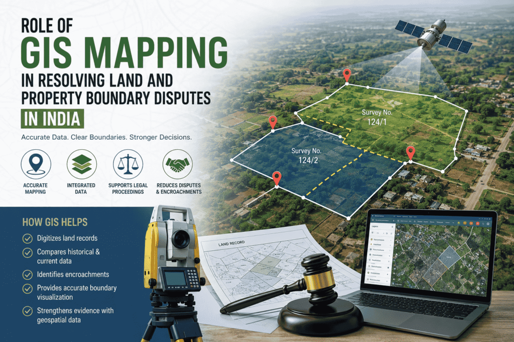 GIS mapping in land disputes