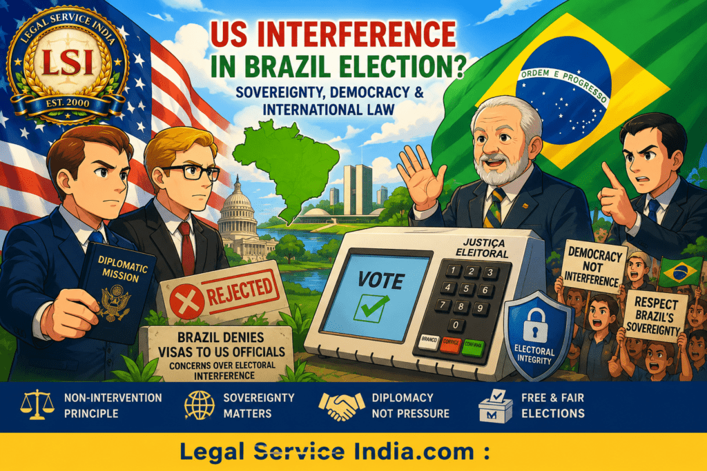 US Interference in Brazil Election: Sovereignty, Electoral Integrity & Foreign Meddling US interference in Brazil election