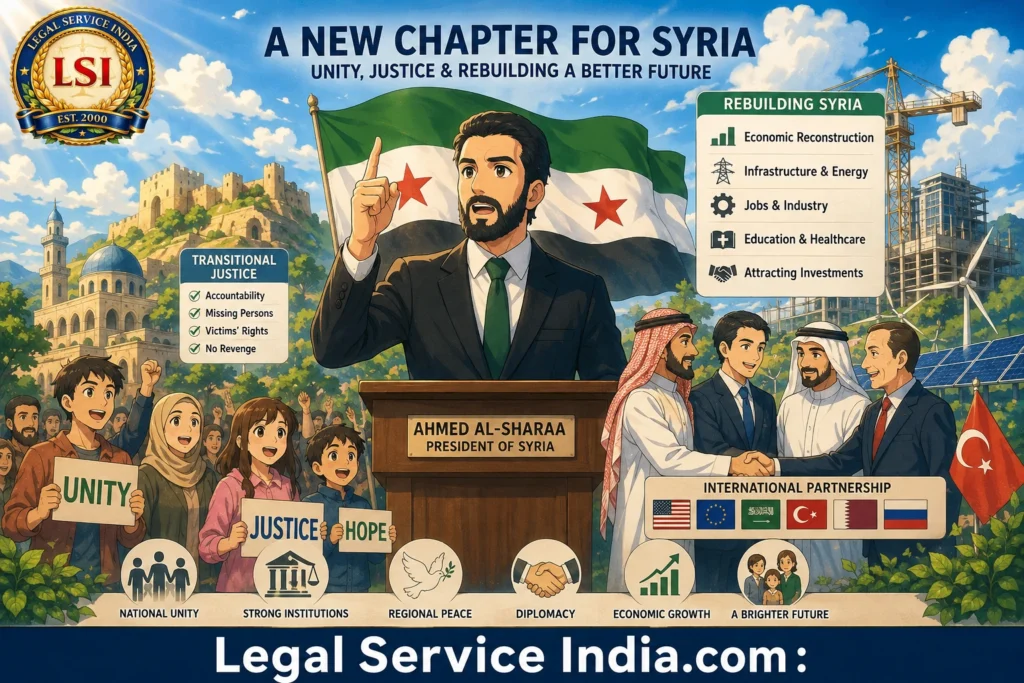 Ahmed Al-Sharaa’s vision for Syria