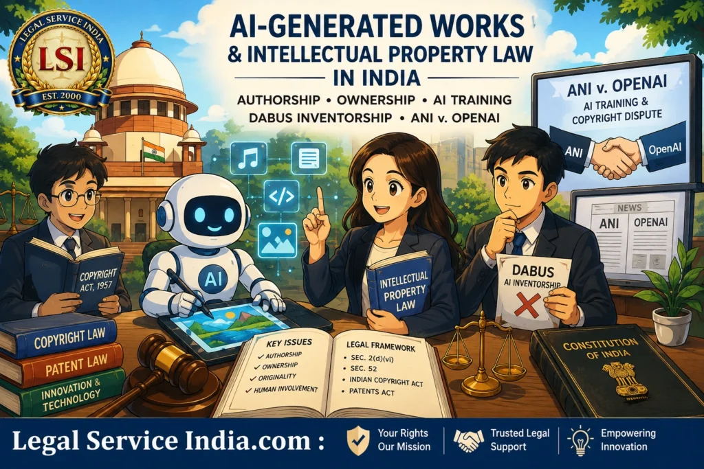 Artificial Intelligence and Intellectual Property Rights in India: Authorship, Ownership, Inventorship and the Emerging Legal Challenges AI Copyright Law in India