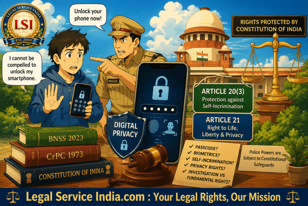 Can Police Force You to Unlock Your Smartphone? Article 20(3), Digital Privacy & Supreme Court Constitutional Debate Explained Can Police Force You to Unlock Your Smartphone