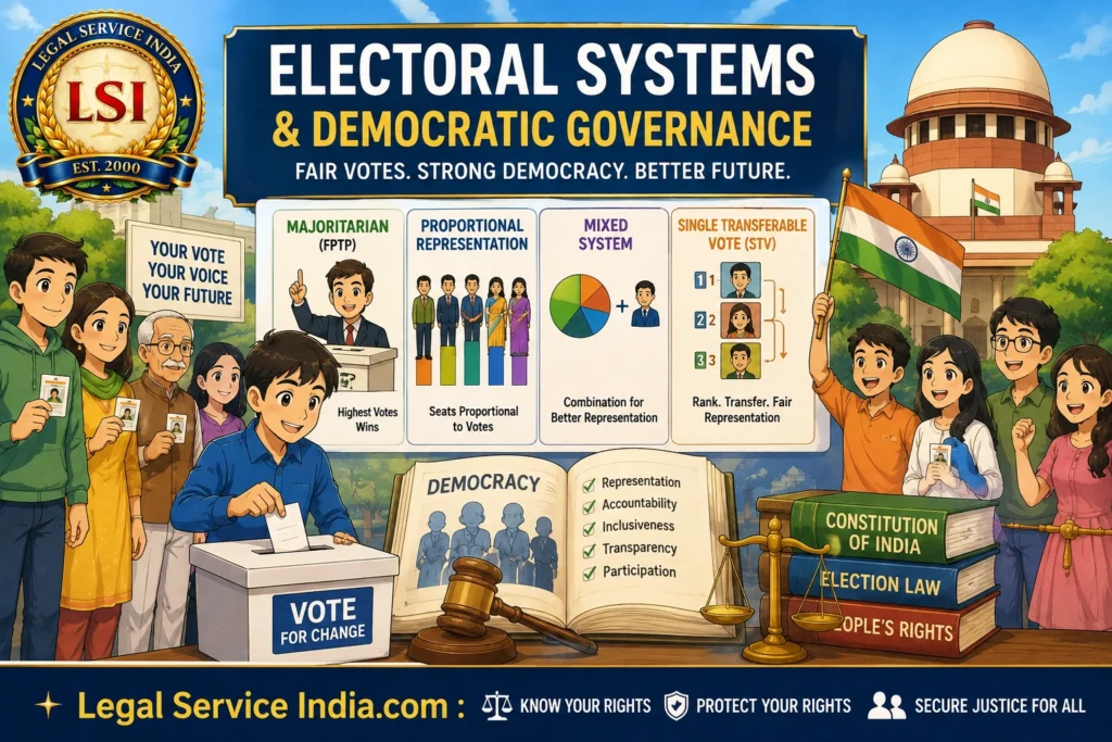Electoral Systems and Democratic Governance: Types, Impact, Pros and Cons Electoral Systems and Democratic Governance