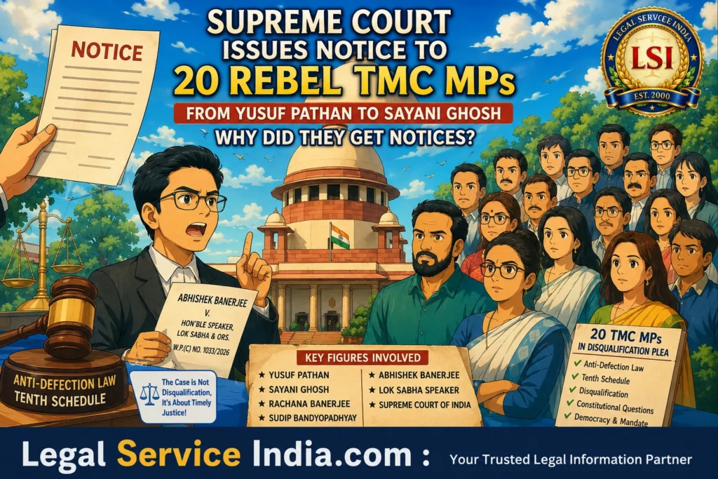 Supreme Court Notice to 20 Rebel TMC MPs: Yusuf Pathan, Sayani Ghosh & Full List