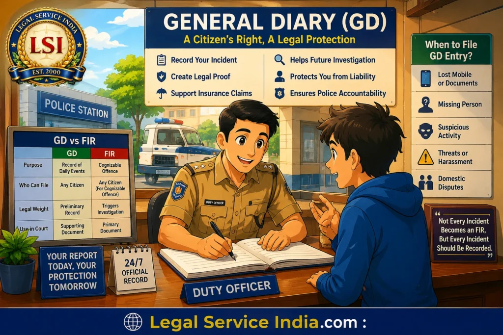 Why General Diary (GD) Entries Matter General Diary (GD)