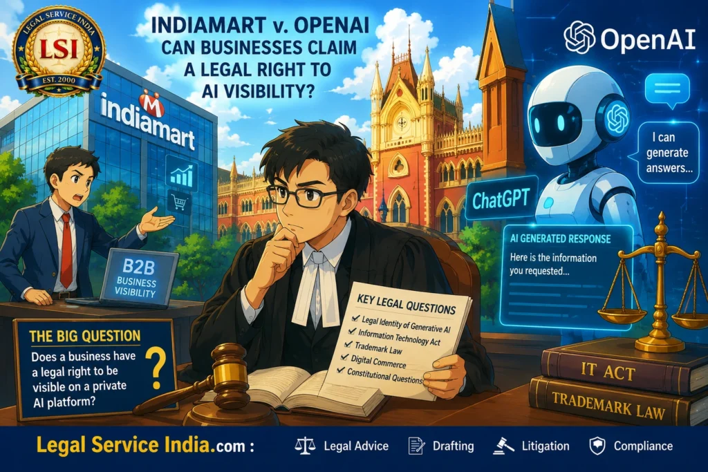 Indiamart v. OpenAI: Intellectual Property and Examining the Right to Visibility in the Age of AI Search IndiaMART v. OpenAI