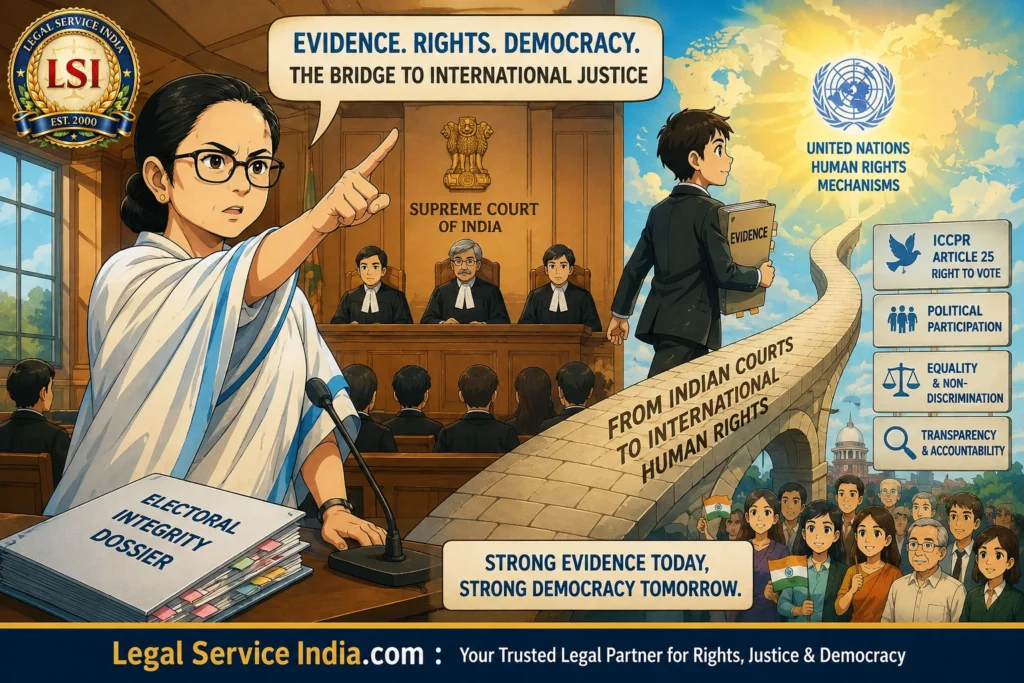How Mamata Banerjee Can Take the West Bengal Election Dispute International: A Practical Legal Roadmap Beyond the Supreme Court International appeal after Supreme Court election judgment