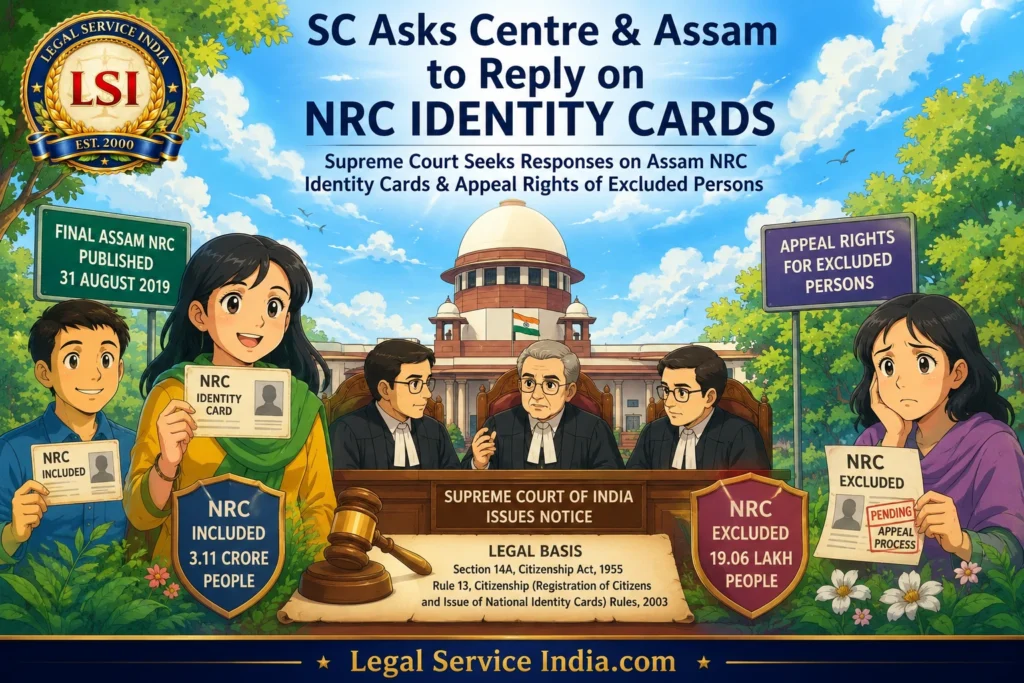 SC Asks Centre & Assam to Reply on NRC Identity Cards: What It Means SC asks Centre & Assam to reply on NRC identity cards