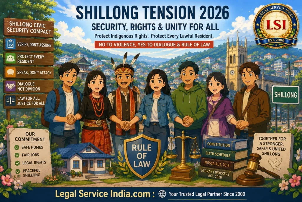 Shillong Tension 2026 Explained: What the KSU Violence Means for Indigenous Rights & Every Resident Shillong Tension 2026