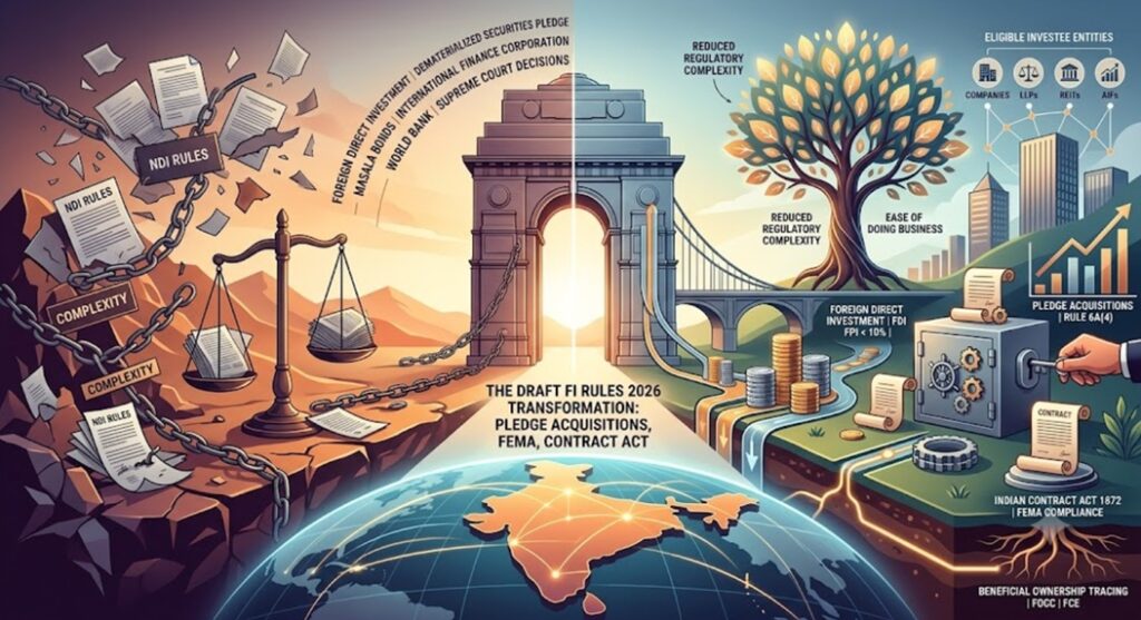 Analysing India’s 2026 Draft Foreign Investment Rules Overhaul Draft FEMA Foreign Investment Rules 2026