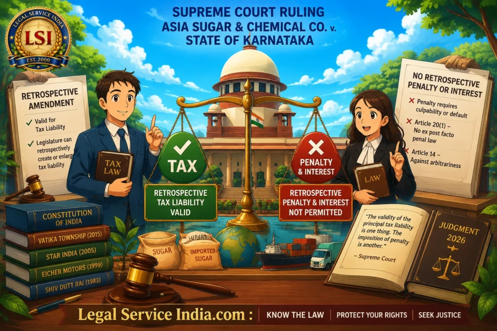 Supreme Court retrospective tax penalty