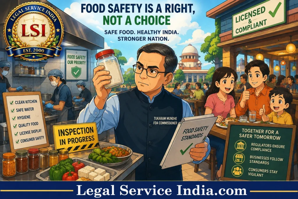 Tukaram Mundhe Food Safety Crackdown: Legal Powers, Proportionality & Business Rights Tukaram Mundhe Food Safety Crackdown