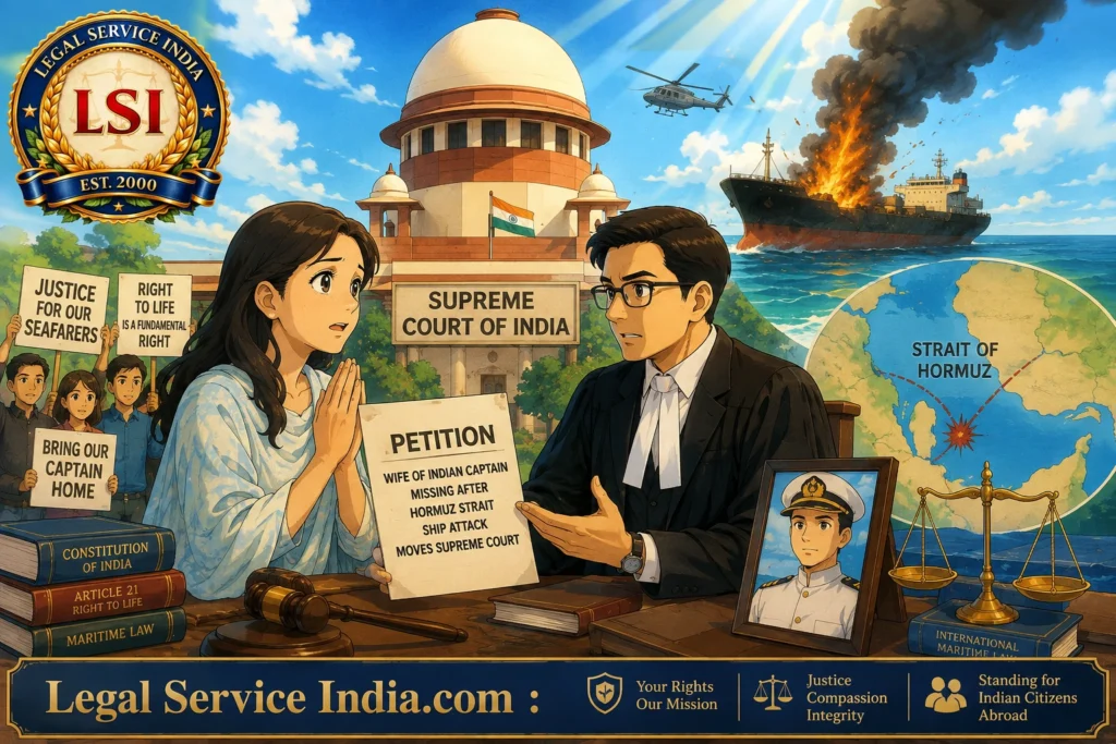 Wife of Missing Indian Captain Supreme Court